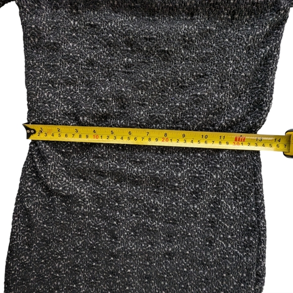 Free People Lady Pucker Scoop Black Bodycon Dress size small - Picture 5 of 15